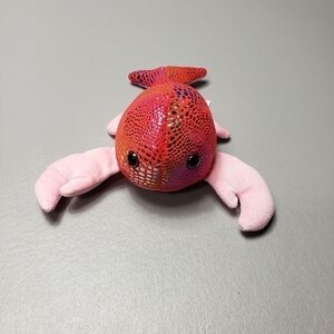 Girls red and pink lobster stuffed animal plush